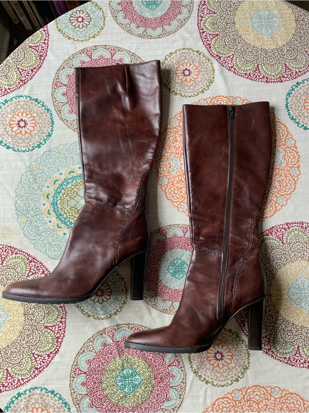 J. Crew 56797 Heeled Boots 10 EUC